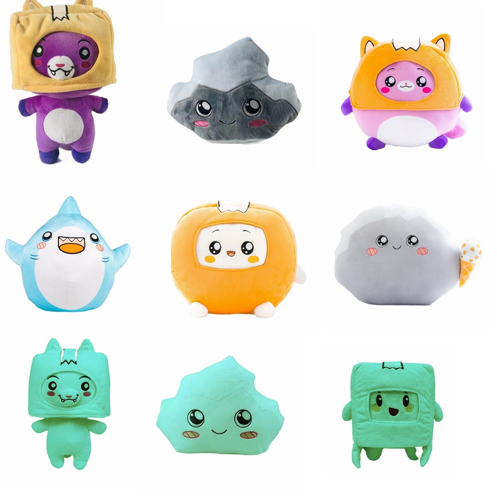 LankyBox Plush Toy Ghosty /Boxy/Foxy/Rocky Plush Glow In The Dark ...