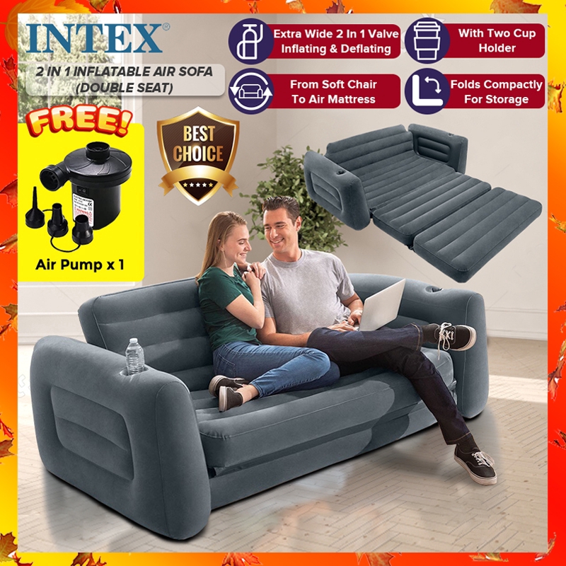 INTEX 66552 Foldable in Multifunctional Inflatable Air Sofa