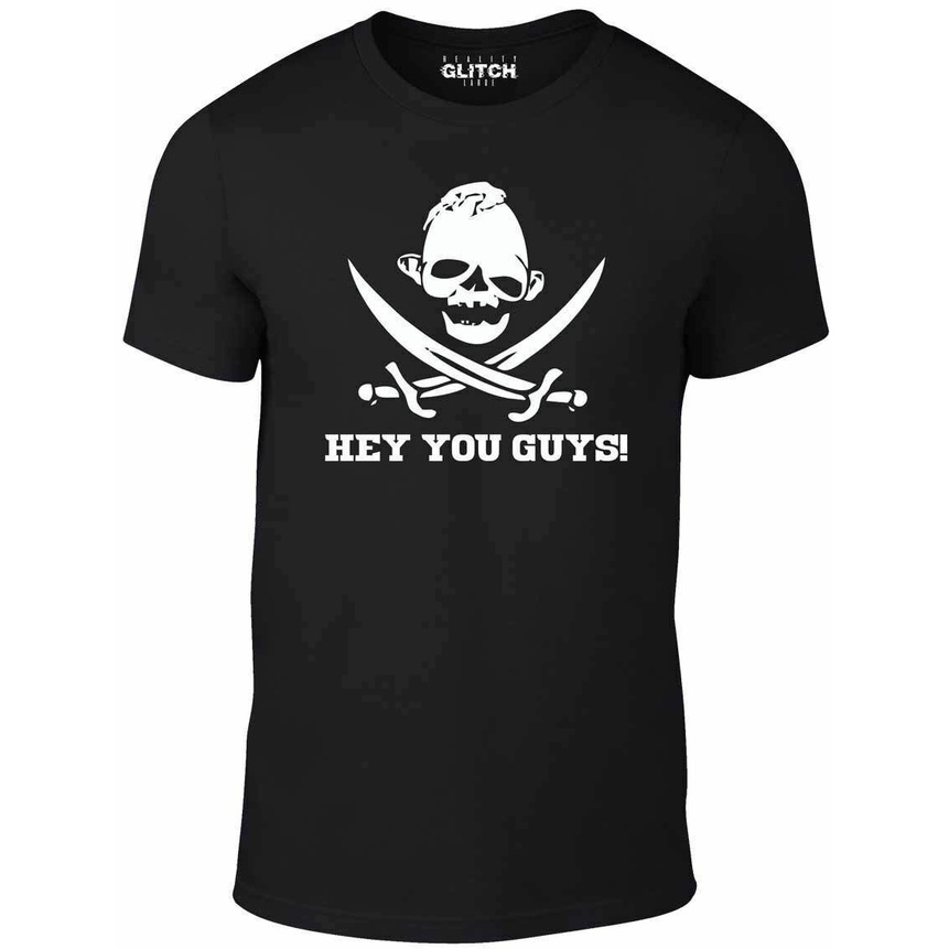 Hey You Guys Tshirt Funny Pirate Sloth Parody Joke Skull The Goonies ...