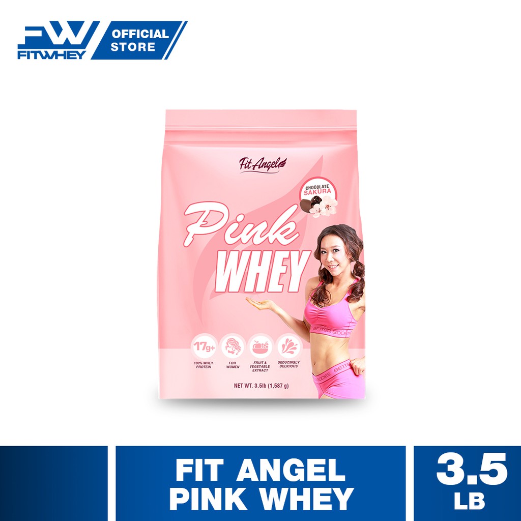 FIT ANGEL PINK WHEY 3.5 LB Whey Protein Formulated For Woman (42days ...