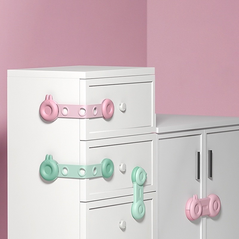 Safety Lock Drawer Cabinet Refrigerator Door For Baby Kids Rabbit ...