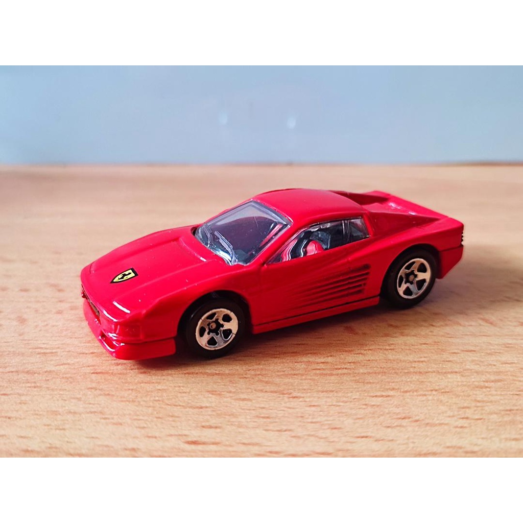 L-03 [Loose] BA3847-HOTWHEELS FERRARI TESTAROSSA -RED - 5SP FERRARI 5 ...