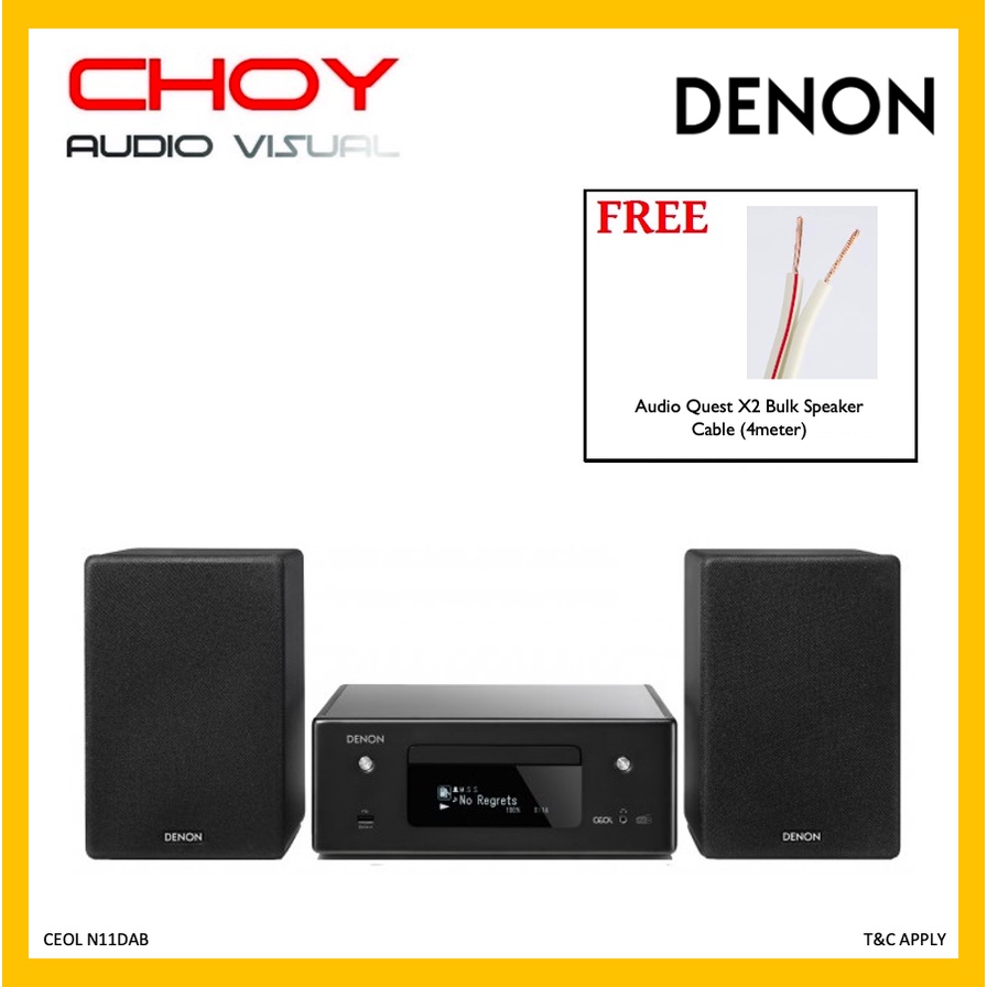 Denon CEOL N11DAB Hi Fi System Shopee Malaysia