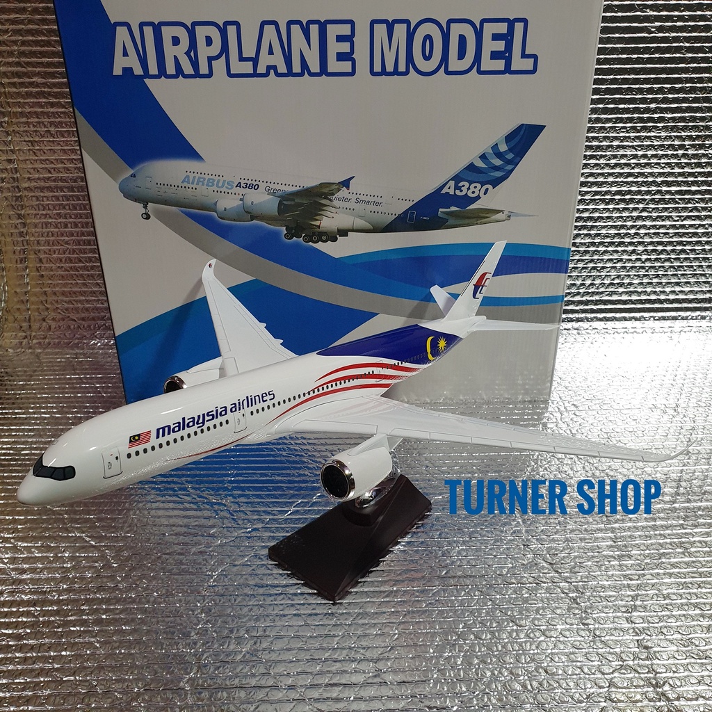 Malaysia 47cm (1:100) Aircraft Model Die-cast Metal Airplane