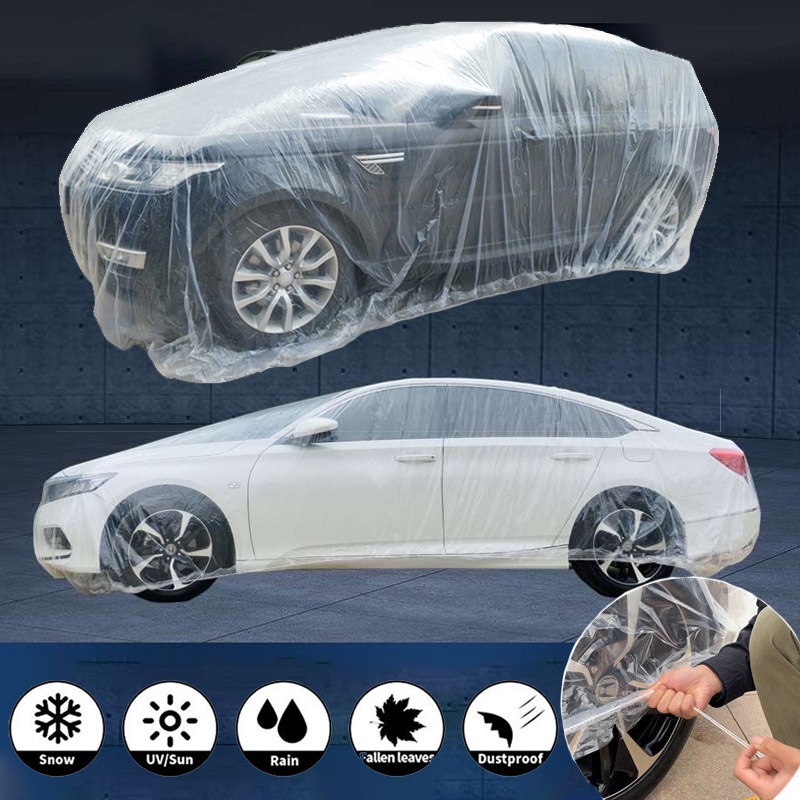 🚙COD🚙Clear Car Cover High Quality Car Dustproof Cover 100 waterproof