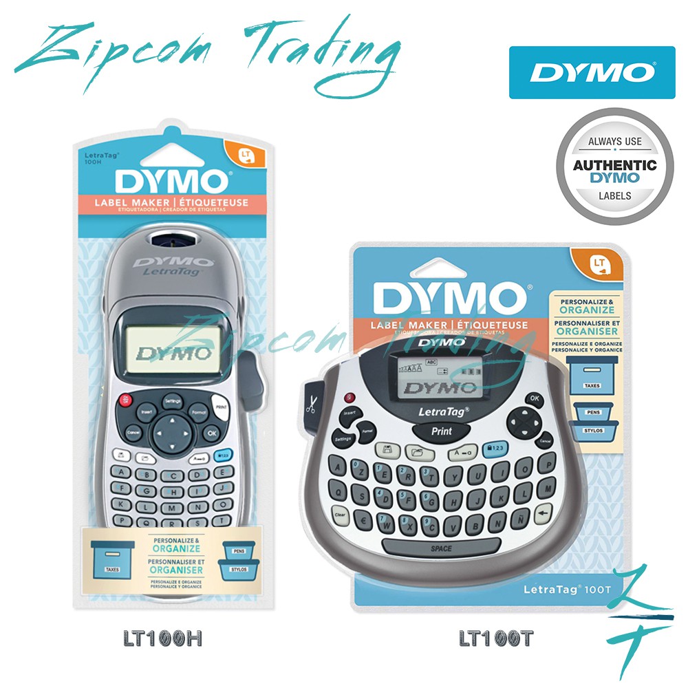 DYMO LetraTag Label Maker LT100H & LT100T Shopee Malaysia