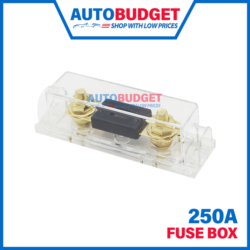 60A 100A 150A 200A 250A Fuse Holder Gold Fuse Holder Power Amp Fuse