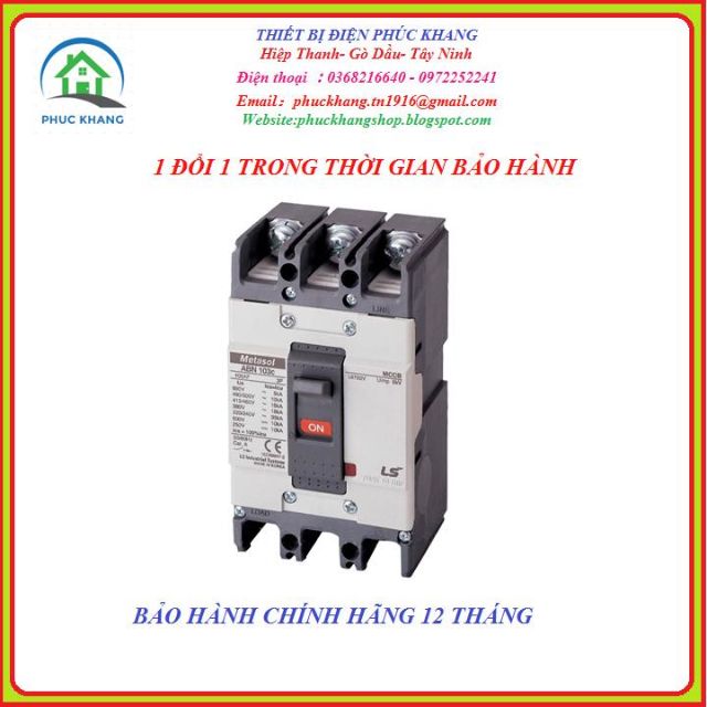Genuine warranty LS-aptomat ABN 103C-aptomat 3phase-MCCB 3phase-MCCB LS ...