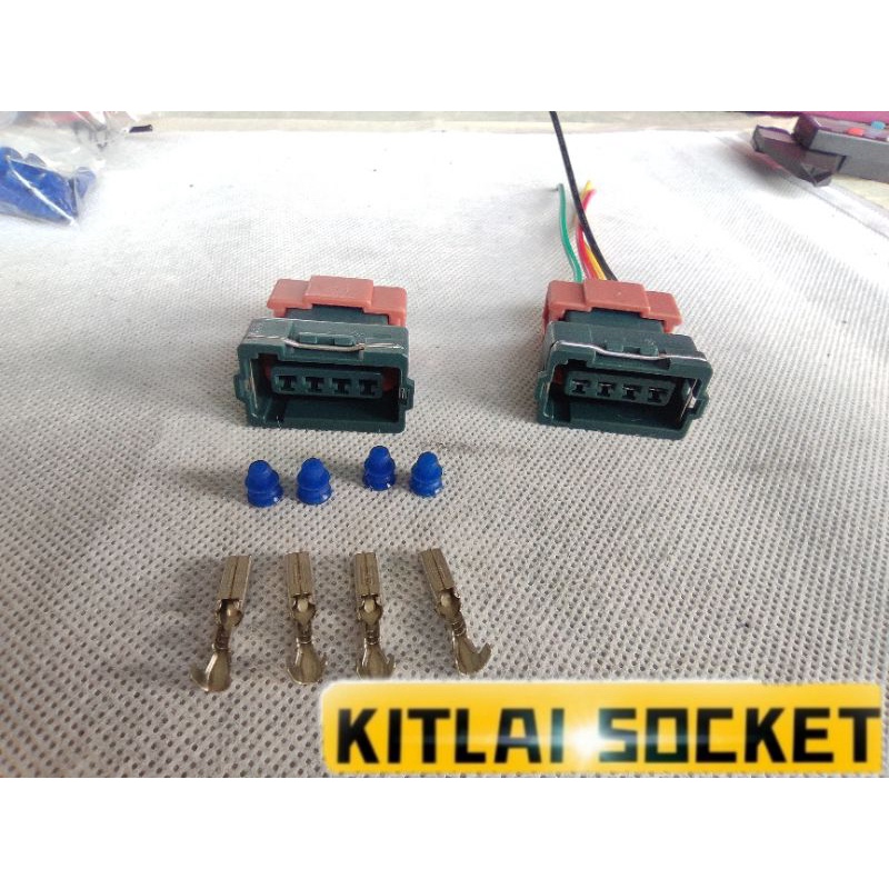 PT401 wira throttle body sensor TPS socket 4pin (new) | Shopee Malaysia