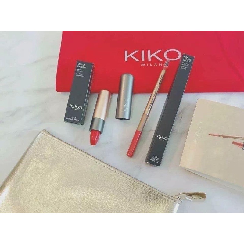 Kiko Milano Sparkling Holiday Lip Kit 5g Shopee Malaysia