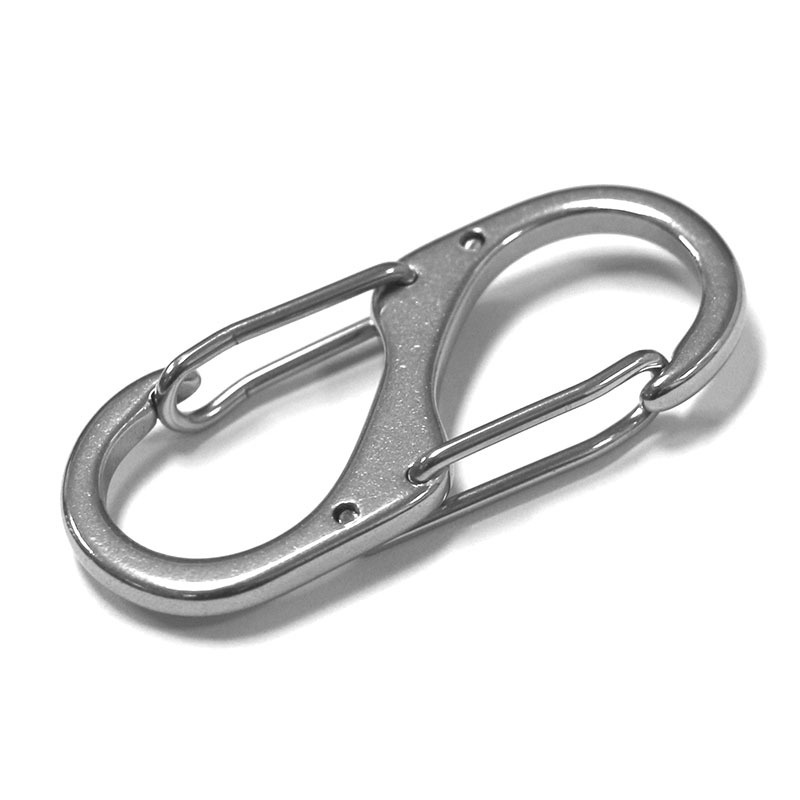 Carabiner Hook, 3 Size (Aluminum Clip Lock, Stainless Steel Key Ring
