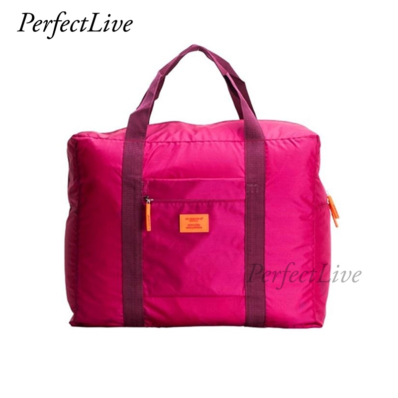 Perfect Foldable Travel Bag Waterproof Duffle Storage Luggage Carry On
