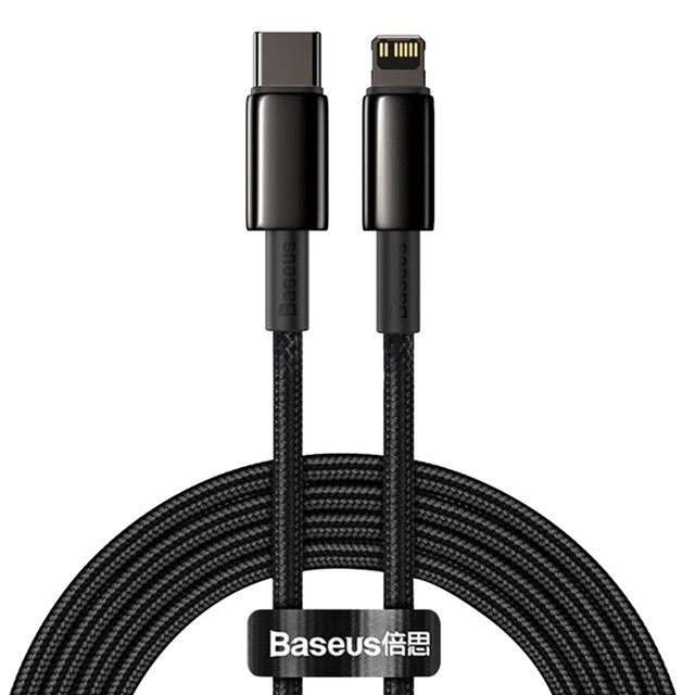 Baseus USB C Cable Fast Charge Compatible For iPhone (20W) | Shopee ...