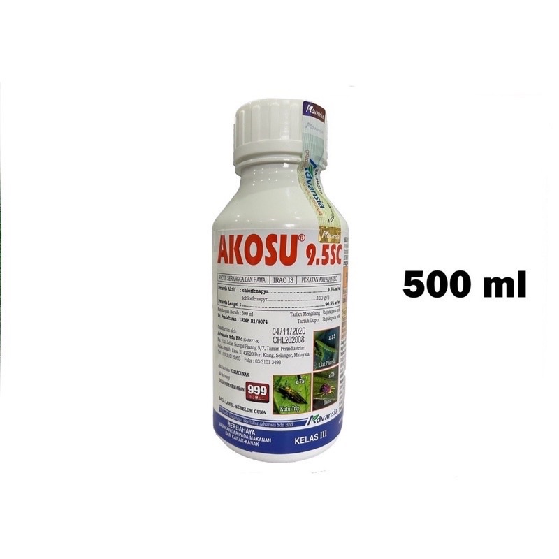 🔥🔥BIG SALES🔥🔥 [100% Original] [500 ML] Akosu 9.5 SC Racun Serangga ...