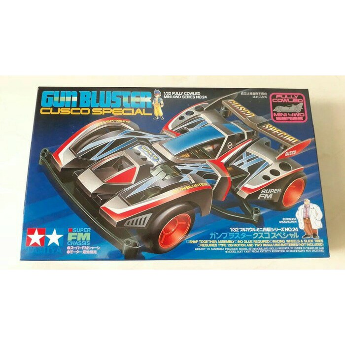 Tamiya Gun Bluster Cusco Special (Super FM Chassis) (Mini 4WD) Shopee