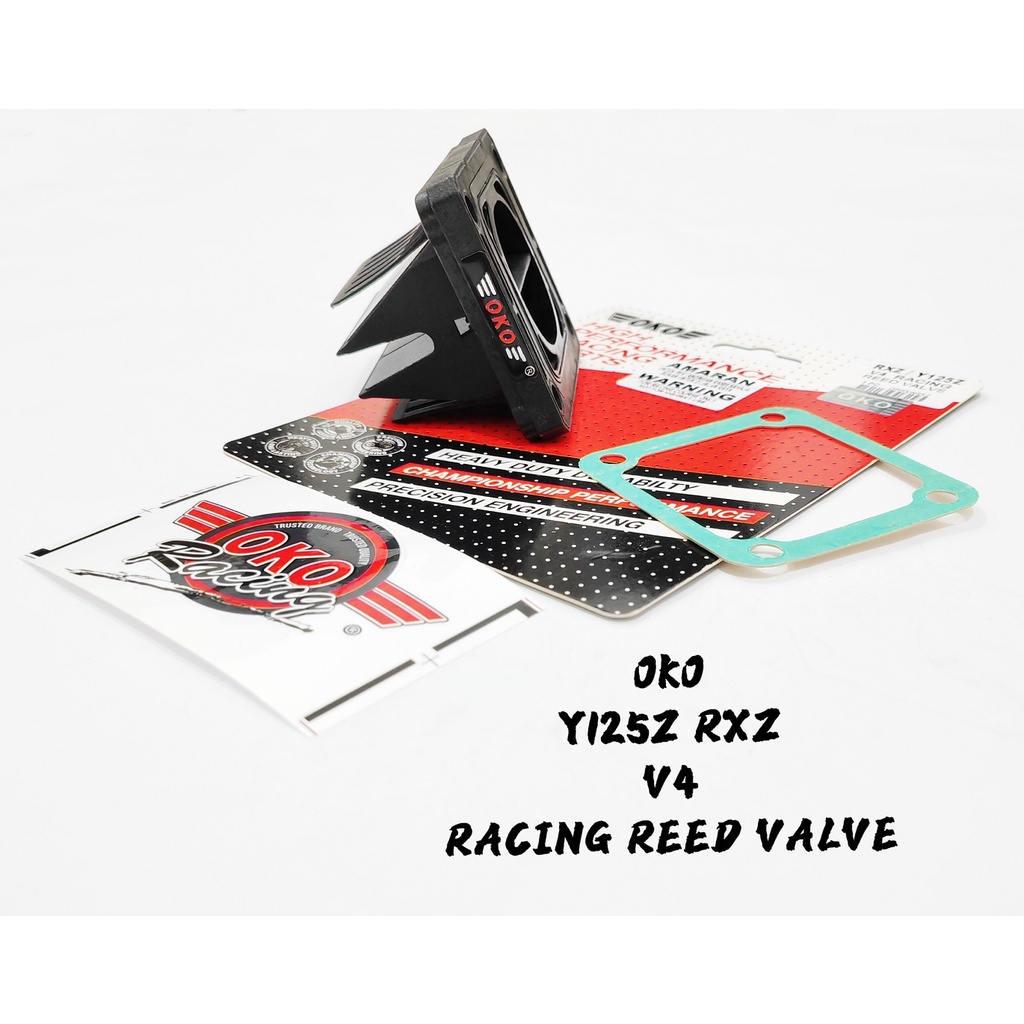 OKO RACING V4 CARBON REED VALVE RXZ Y125Z Y125ZR REEDVALVE CARBON ...
