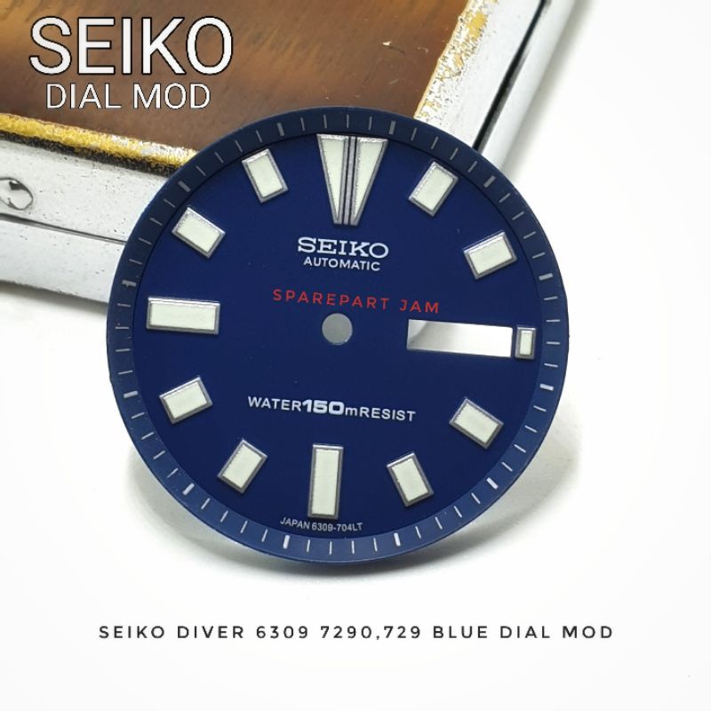 Local Stock New Dial Seiko Diver 6309 7290 729 BLUE Dial Seiko