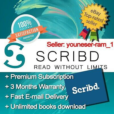 Scribd Account Unlimited Books Subscription Scribd Premium | Shopee ...