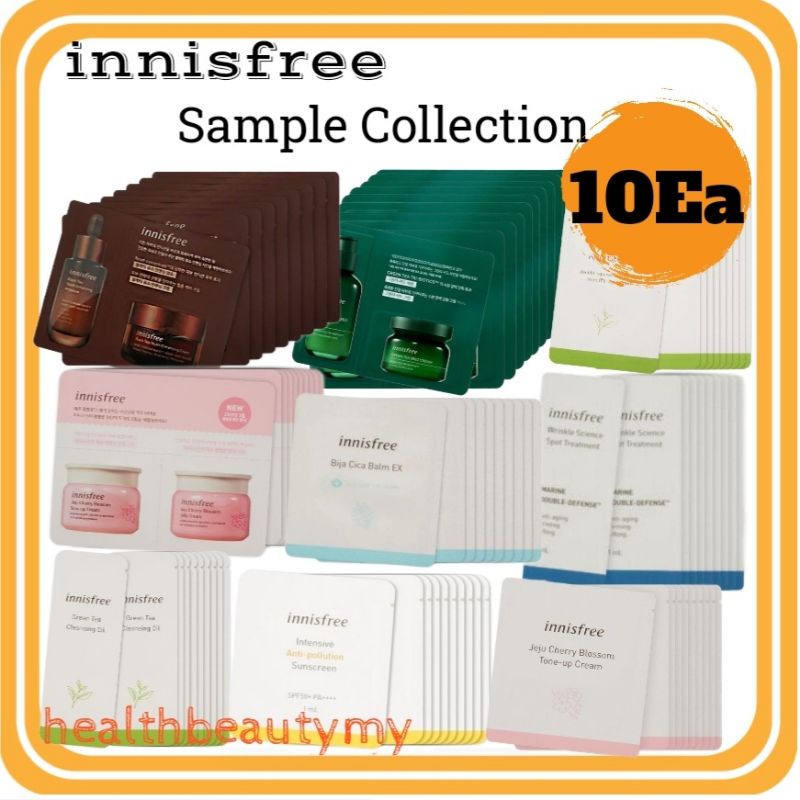 INNISFREE Green Tea Seed Serum /Cream/Eye Cream / Jeju Cherry Blossom ...