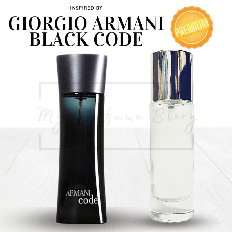 Giorgio armani black online code perfume