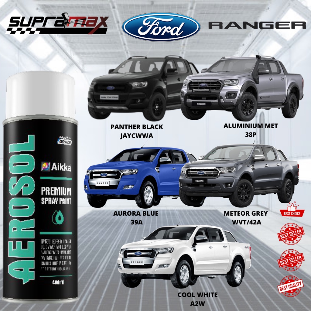 [Ford Ranger] SUPRAMAX Aerosol Spray 2K Paint/ Car Body Touch Up Paint ...