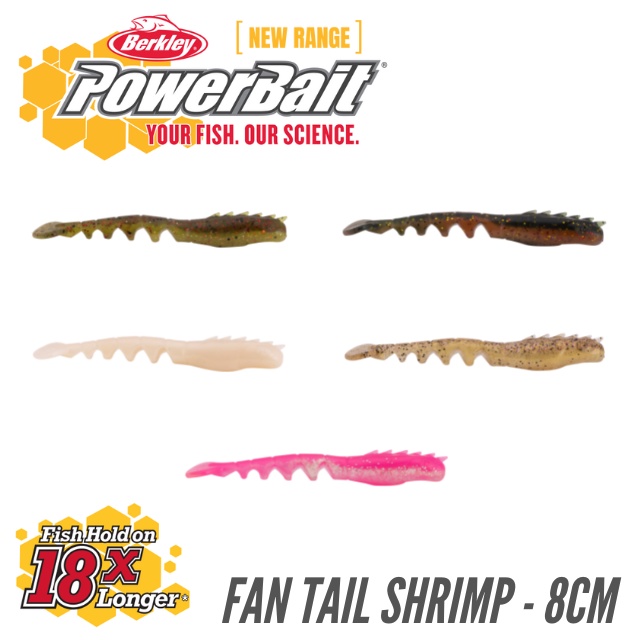 Berkley Fan Tail Shrimp - 8cm