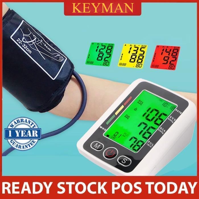 Blood Pressure Monitor Automatic Blood Pressure Measurement USB Voice ...