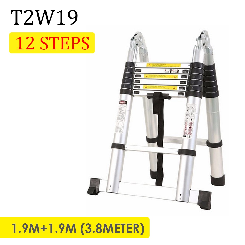 Double Sided Two Way Multipurpose Telescopic Extendable Aluminium ...