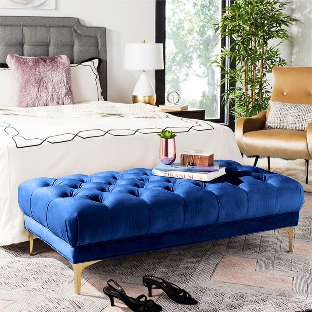 Modern design bench sofa/ Velvet Cloth [Sarawak & Sabah] | Shopee Malaysia