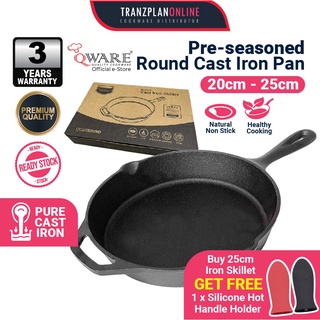 Season Cast Iron Stove Top Griddle - 29/33/36cm Iron Frying Pan Non-stick  Bbq - Aliexpress