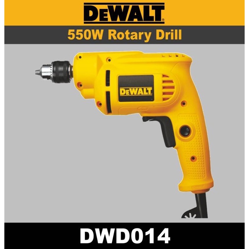 Dewalt DWD014 XD Rotary Drill 10mm 550W 2800RPM Shopee Malaysia