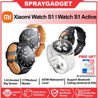  Xiaomi Watch S1 Active, 1.43 AMOLED Display, 117