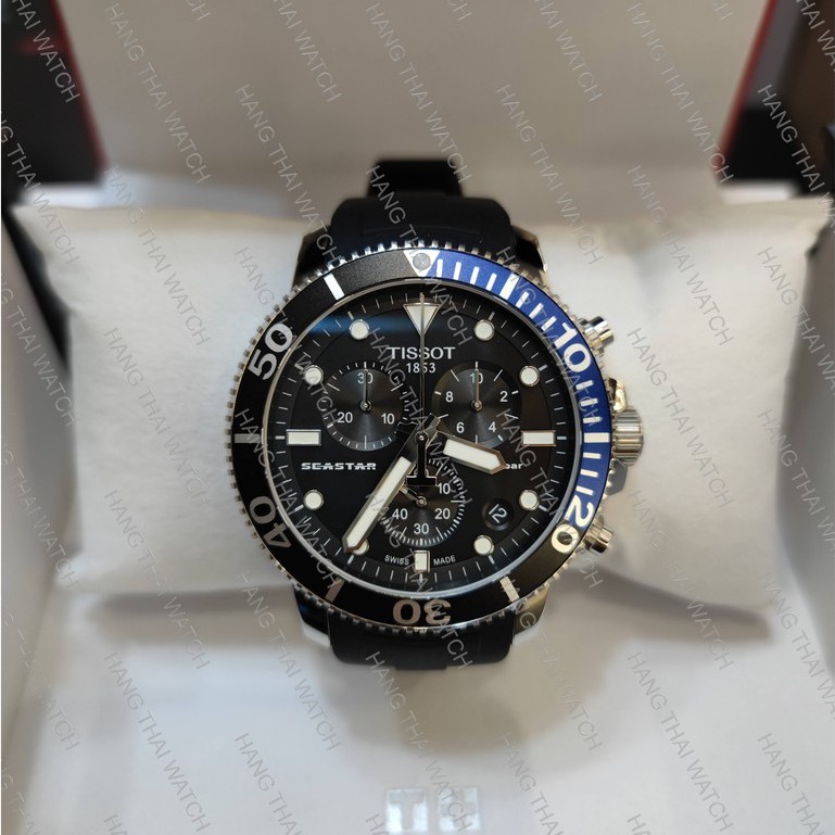 TISSOT SEASTAR 1000 QUARTZ CHRONOGRAPH T120.417.17.051.02 Shopee