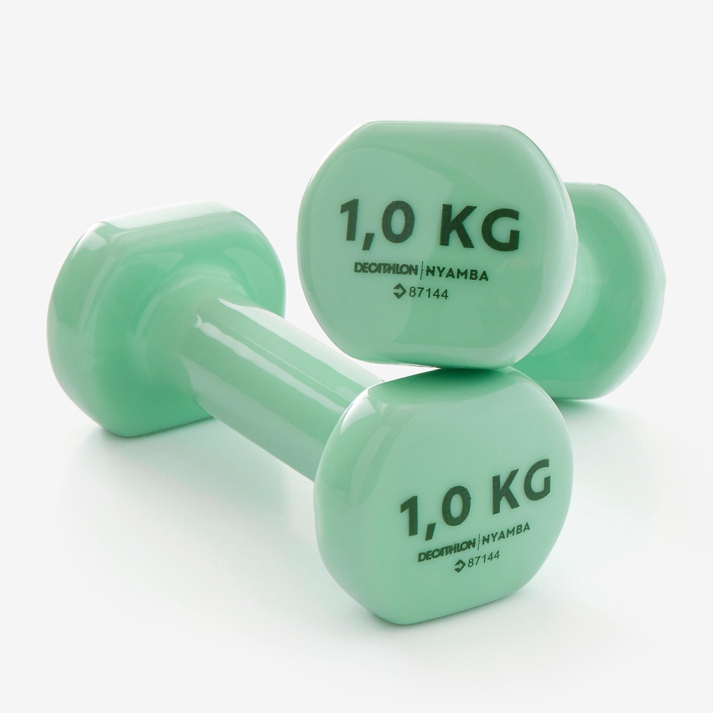 Decathlon 0.5 kg 5 kg Dumbbells Twin Pack Versatility Domyos Shopee Malaysia