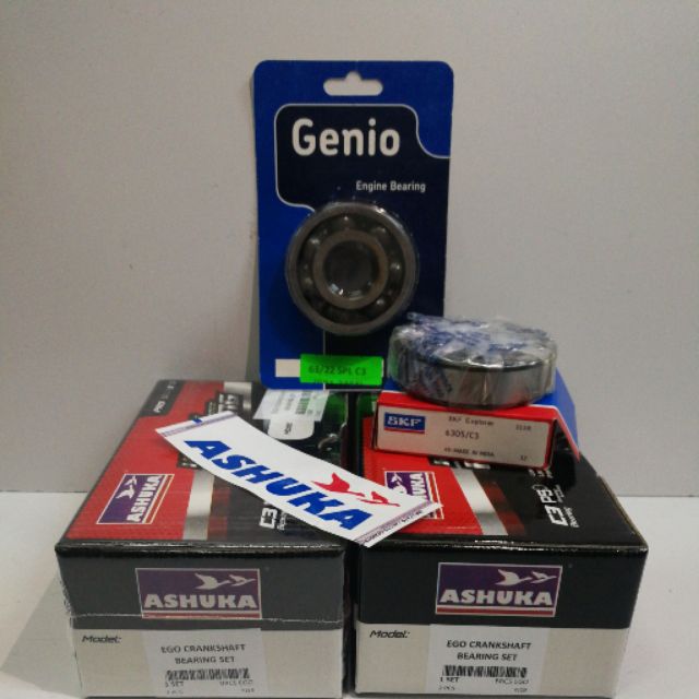 BEARING CRANKSHAFT SKF C3 EGO EGOS NOUVO NOUVOS AVANTIZ SOLARIZ ASHUKA