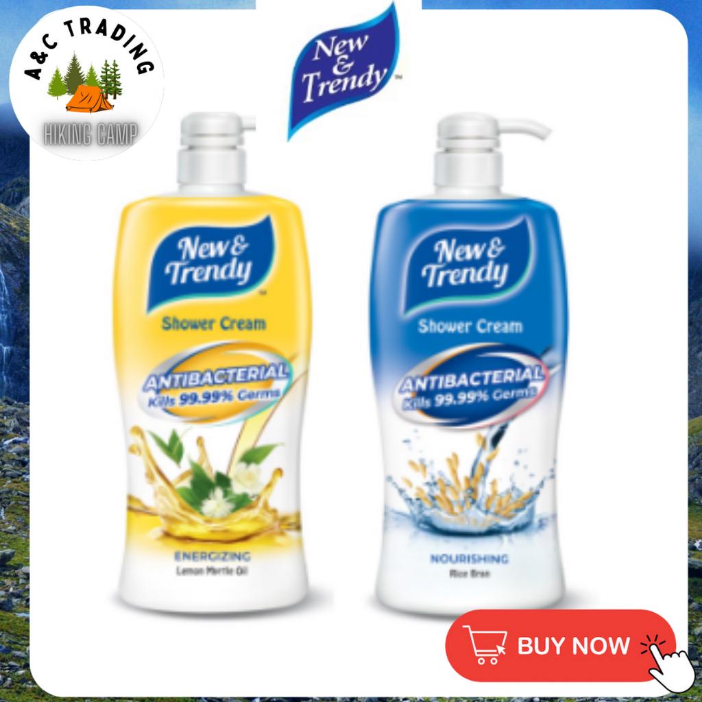 New & Trendy Antibacterial Shower Cream Nourishing Energizing 850g