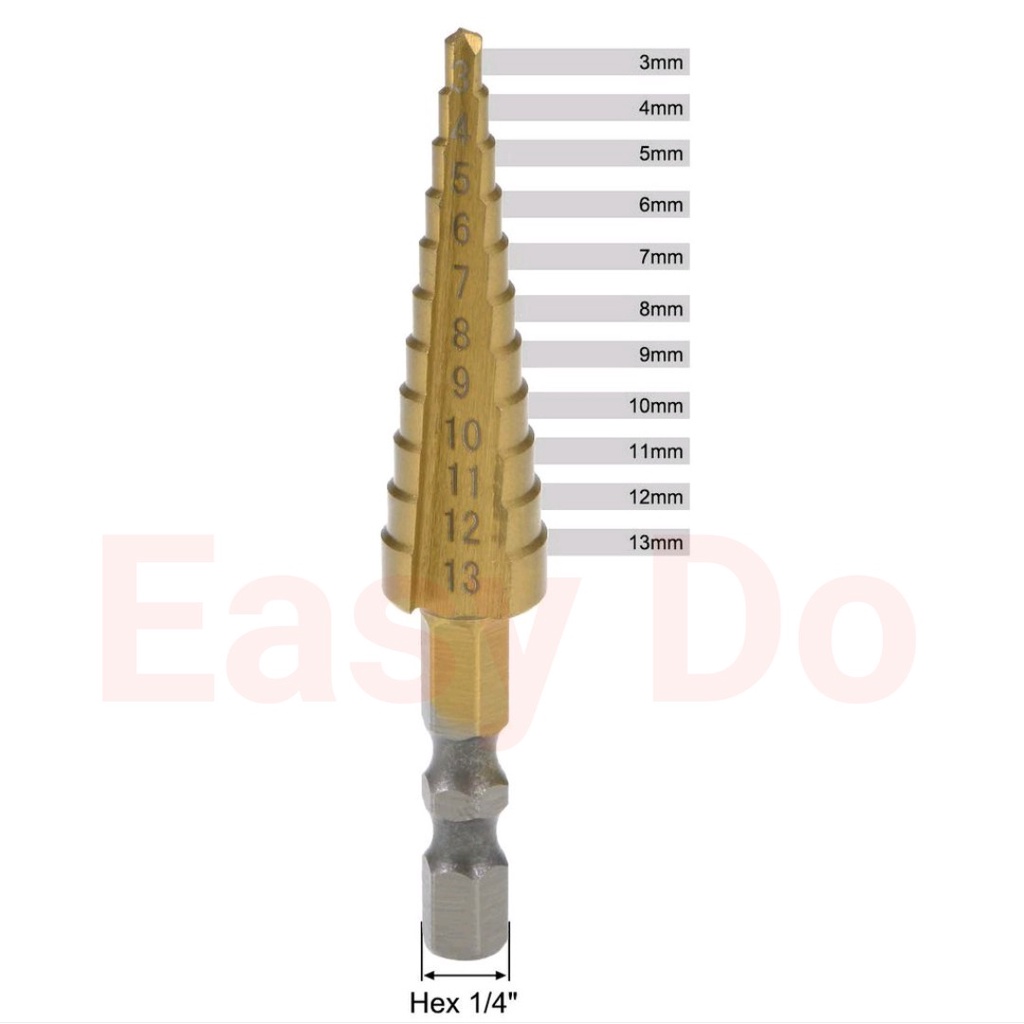 18mm deals step drill