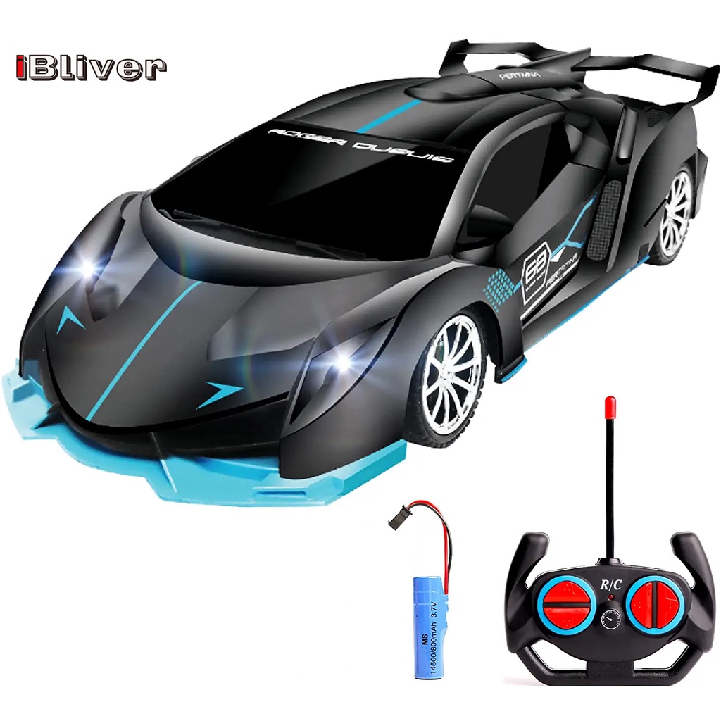 iBliver Remote Control Car Toy Fun Racing Car Children's Wireless Drift