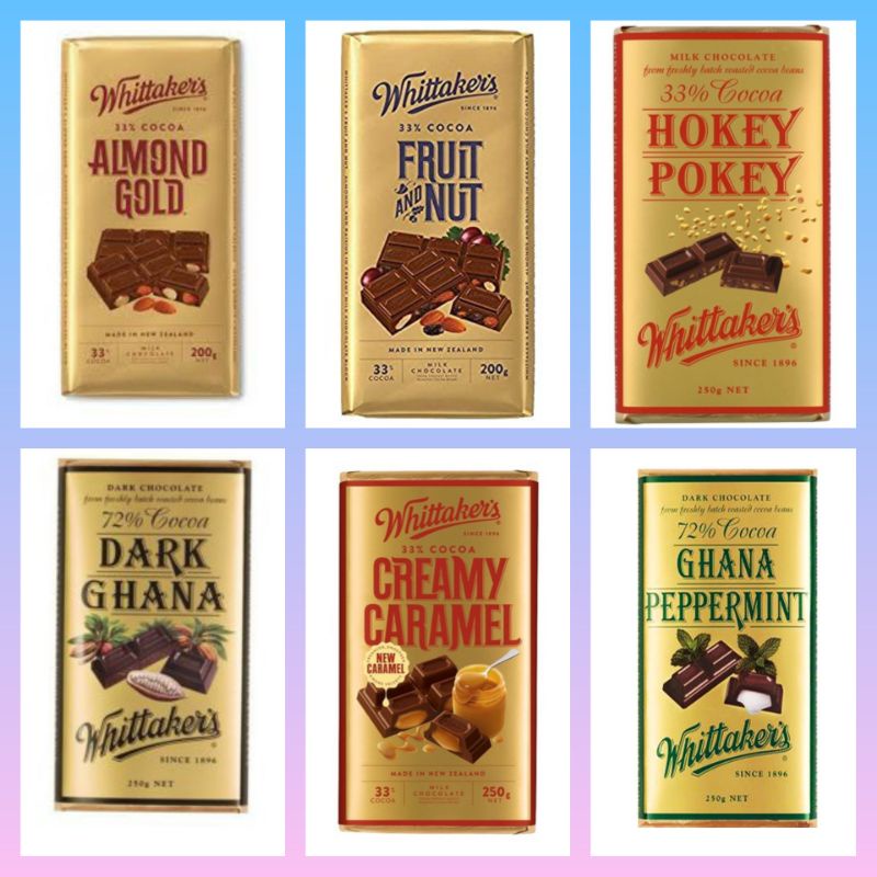 Chocolate Whittakers All flavour 250g | Shopee Malaysia