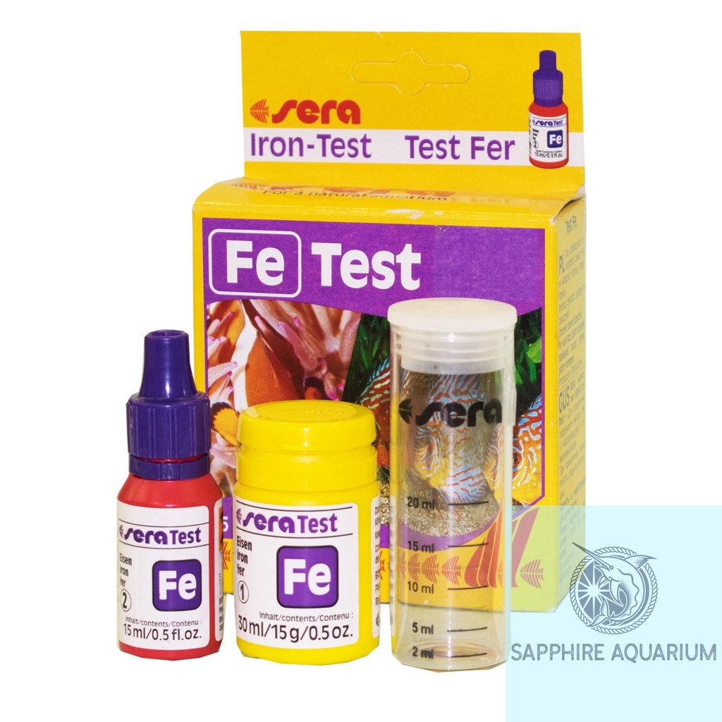Sera iron-Test Water Test Kit (Fe) | Shopee Malaysia