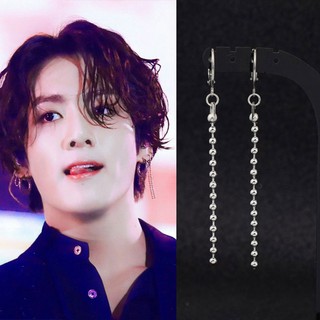 Kpop deals long earrings