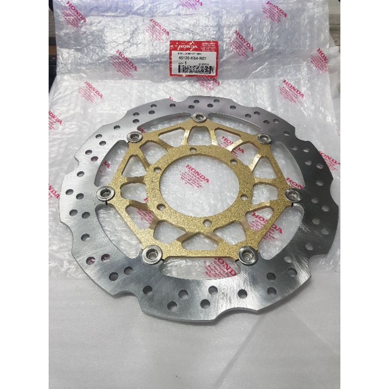 45120-K64-N01 FRONT DISC PLATE CBR250RR 2 CYLINDER ORI AHM | Shopee ...