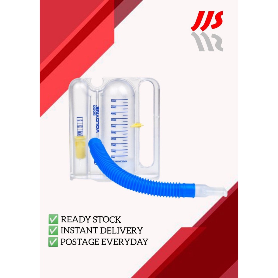 Hudson RCI Voldyne 2500 Volumetric Exerciser Spirometer Breathing