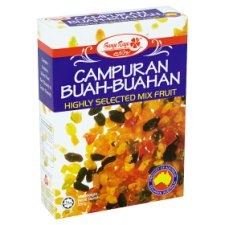 Bunga Raya Highly Selected Mix Fruit, 250g | Shopee Malaysia