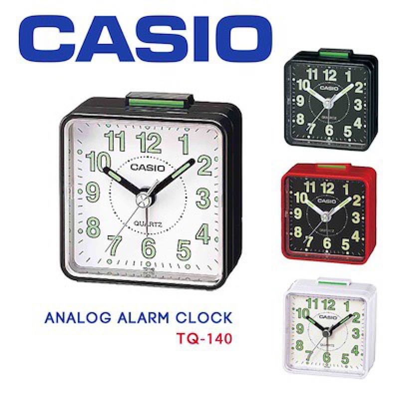 CASIO ALARM CLOCK TQ140 Shopee Malaysia