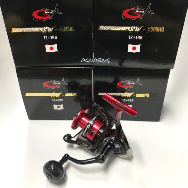 G-TECH SWAGGER SW 4000/5000 SPINNING REEL