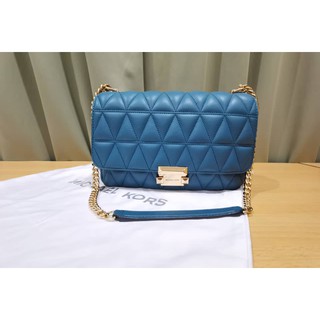 Mk sloan cheap large quilted leather