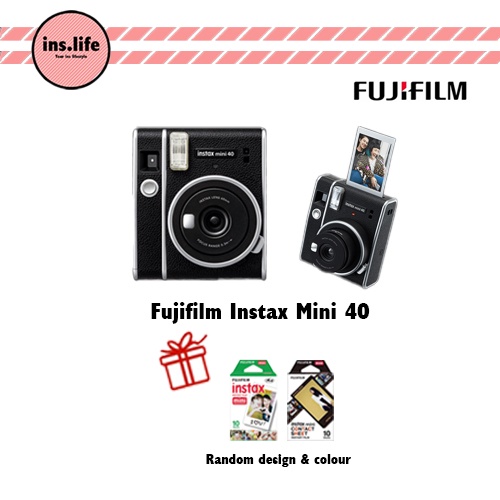 (Original Warranty) Fujifilm Instax Mini 40 Instant Camera Shopee