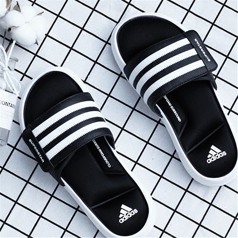 in stock sandal Superstar 5G Black and White Three Bars Casual