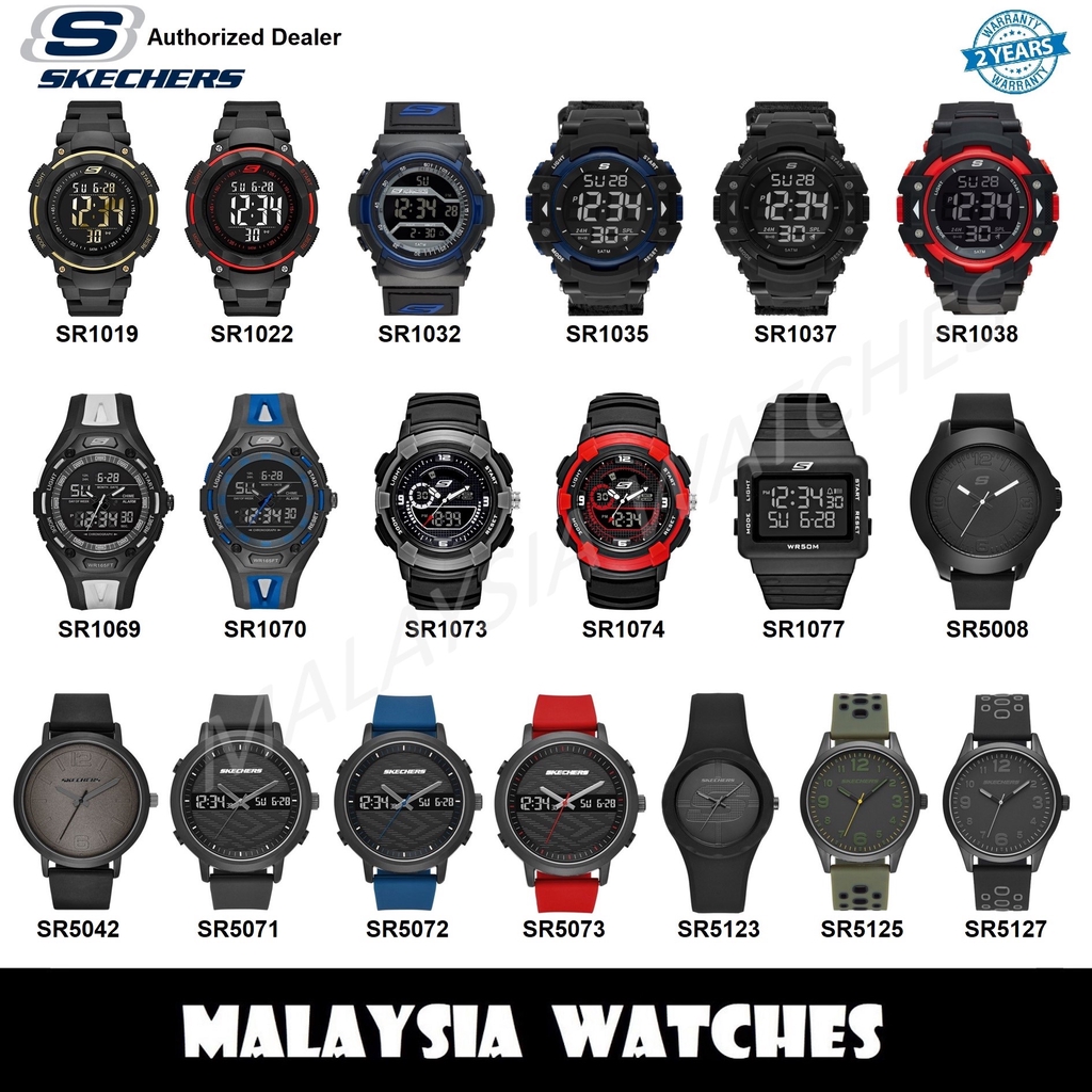 Skechers digital analog discount watch